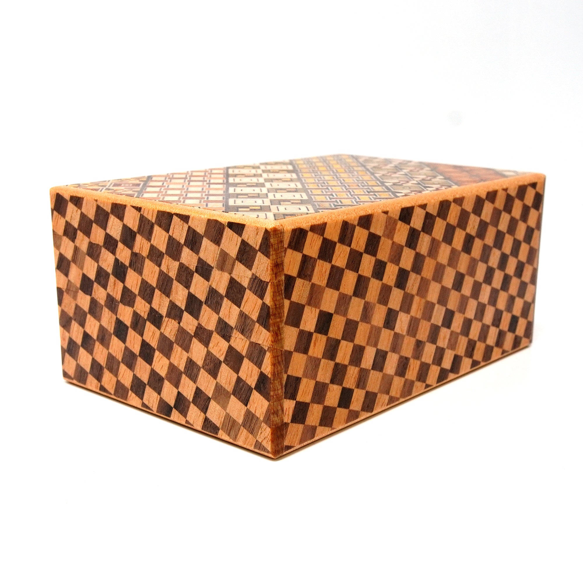 Japanese Puzzle Box - 5 Sun 14 Steps - Yosegi/ Ichimatsu