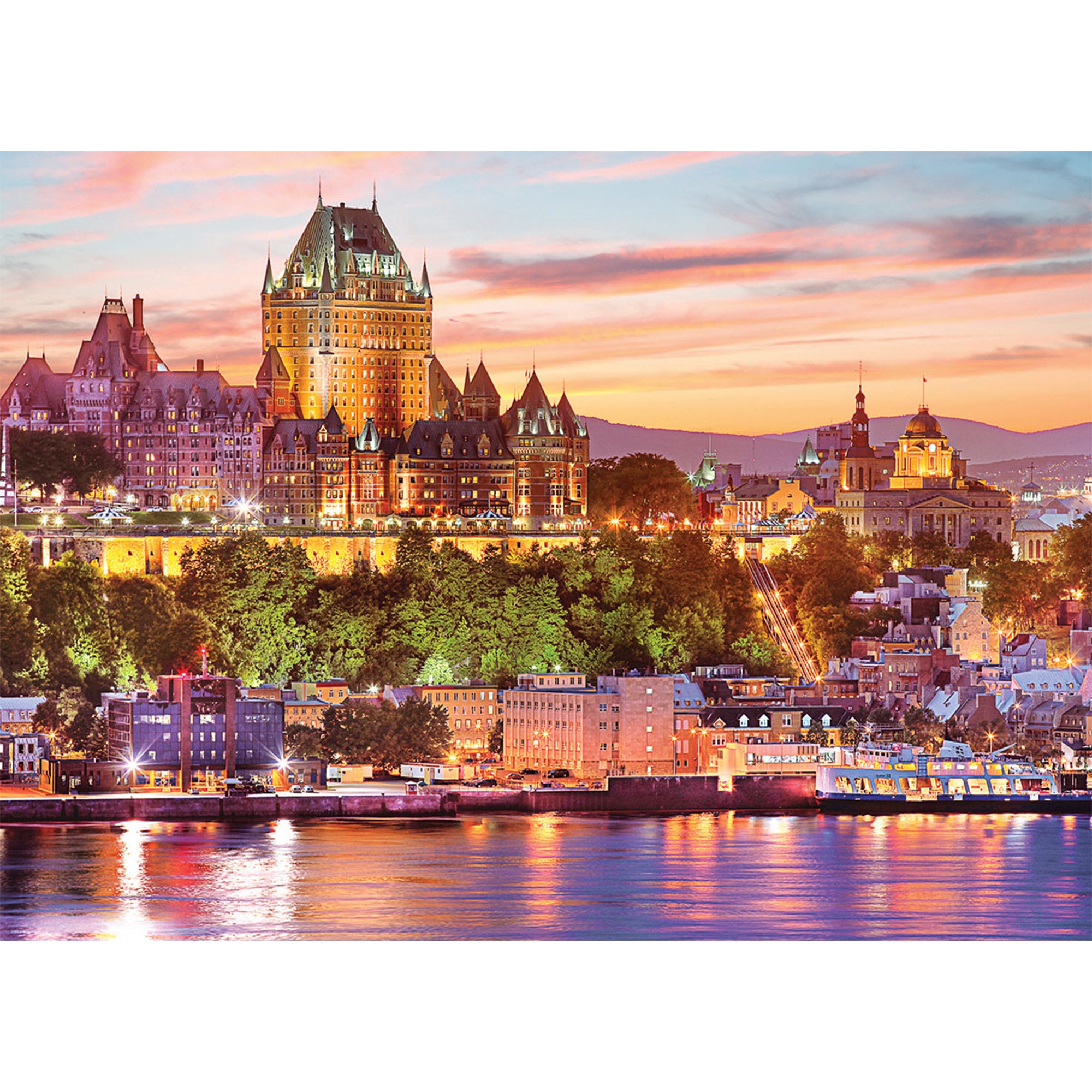 Le Vieux Quebec Jigsaw - 1000 Pieces