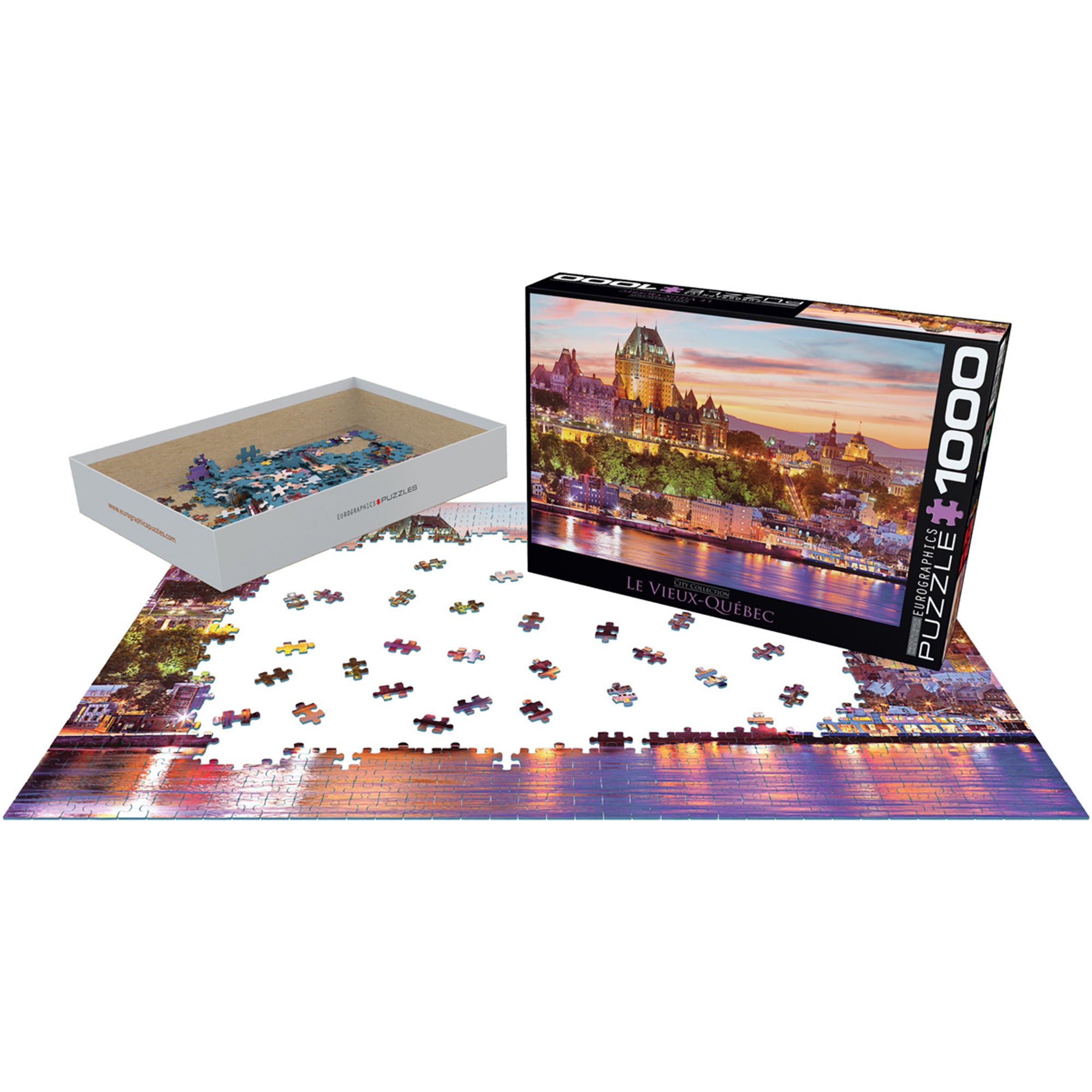 Le Vieux Quebec Jigsaw - 1000 Pieces