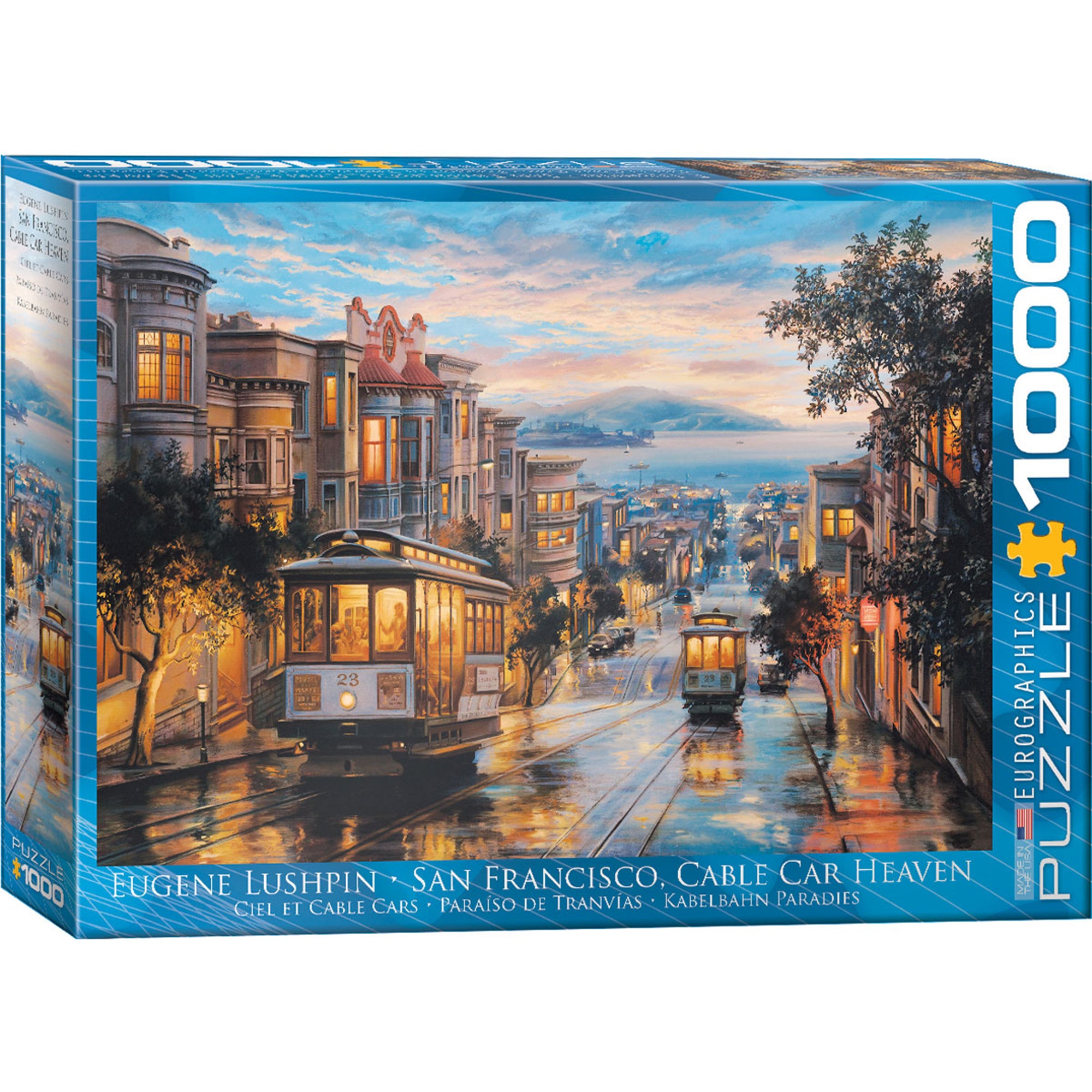 San Francisco Cable Car Heaven Jigsaw - 1000 Pieces