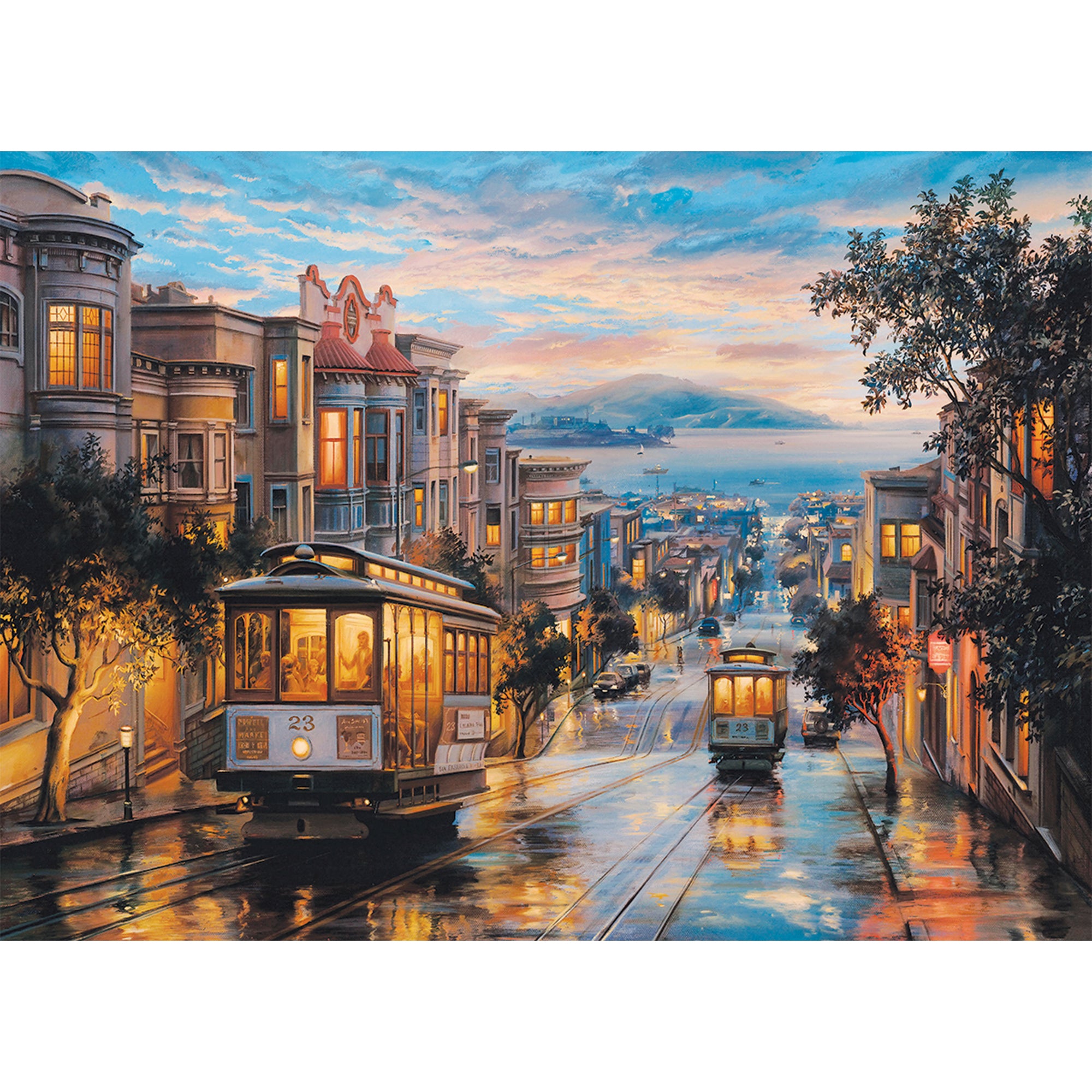 San Francisco Cable Car Heaven Jigsaw - 1000 Pieces