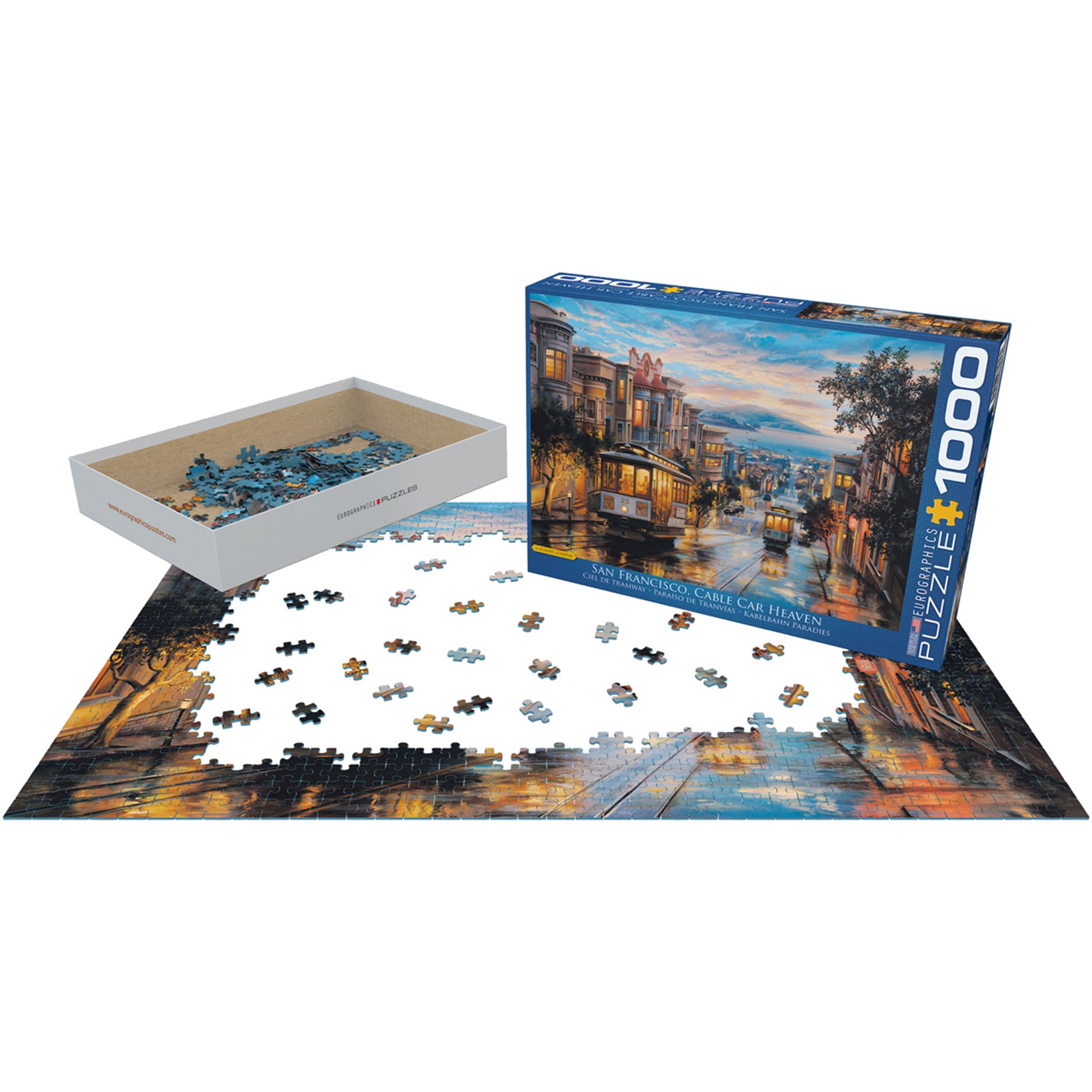 San Francisco Cable Car Heaven Jigsaw - 1000 Pieces