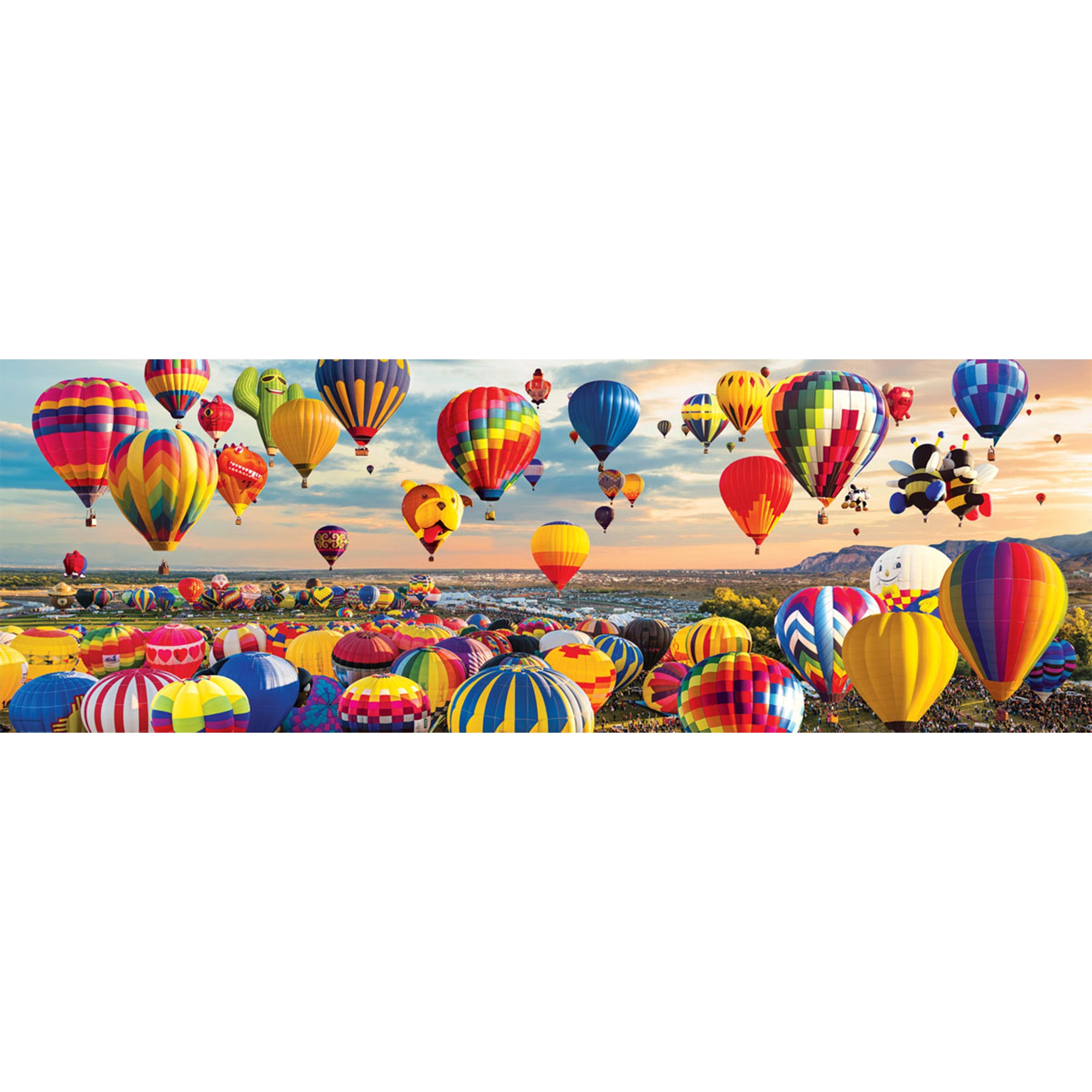 Balloon Lift Off Panoramic Jigsaw - 1000 Pieces