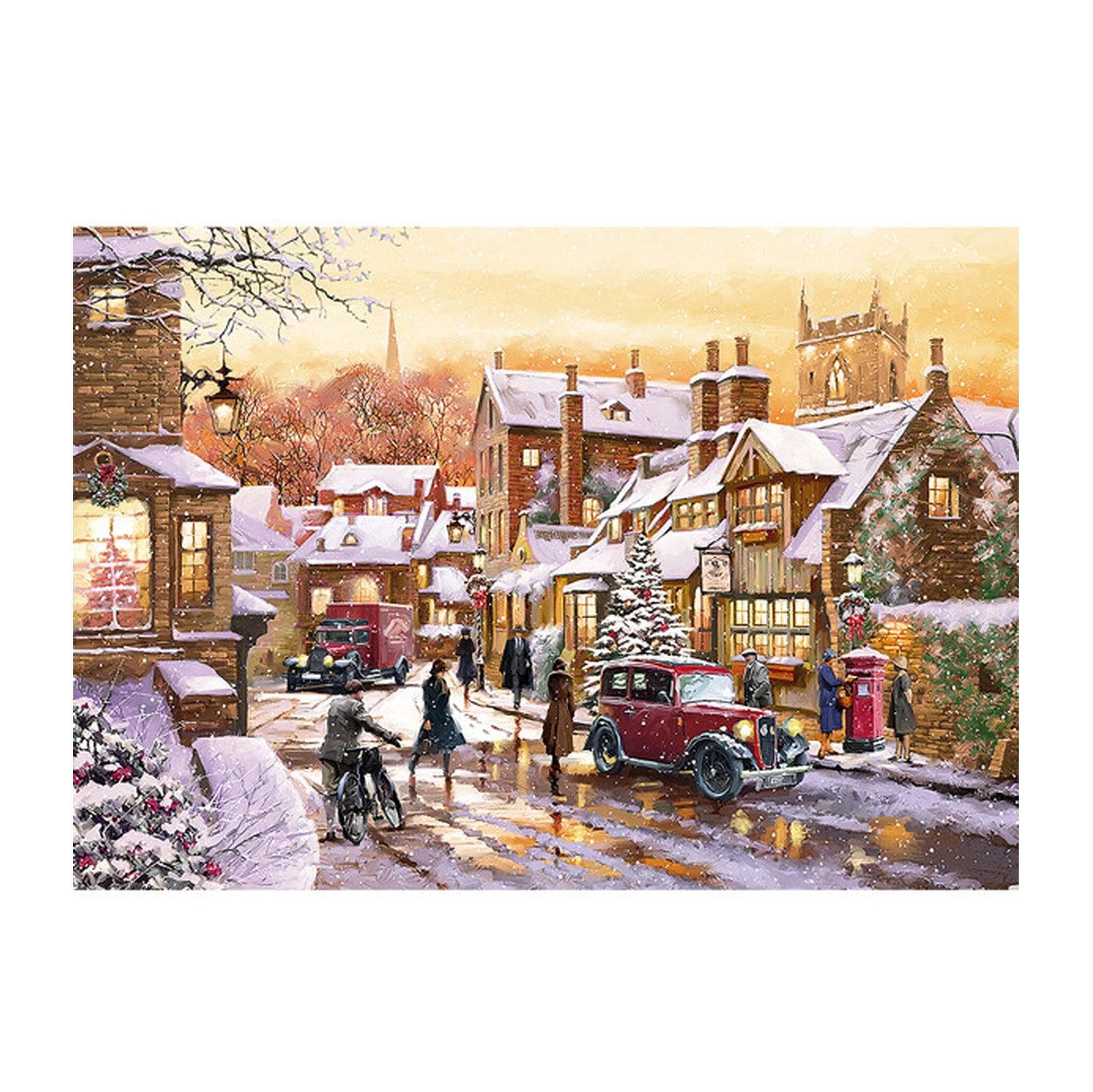 A Vintage Christmas Jigsaw Puzzle