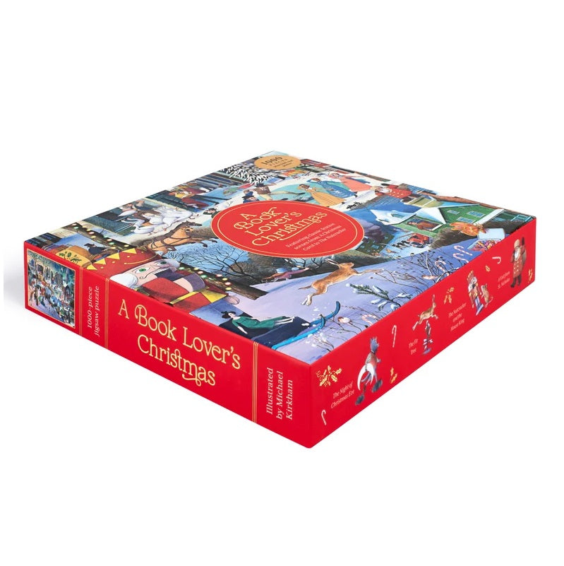 A Book Lover's Christmas Jigsaw - 1000 Piece