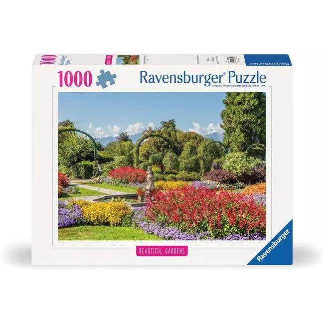 Beautiful Gardens – Stresa, Italy Jigsaw - 1000 Pieces