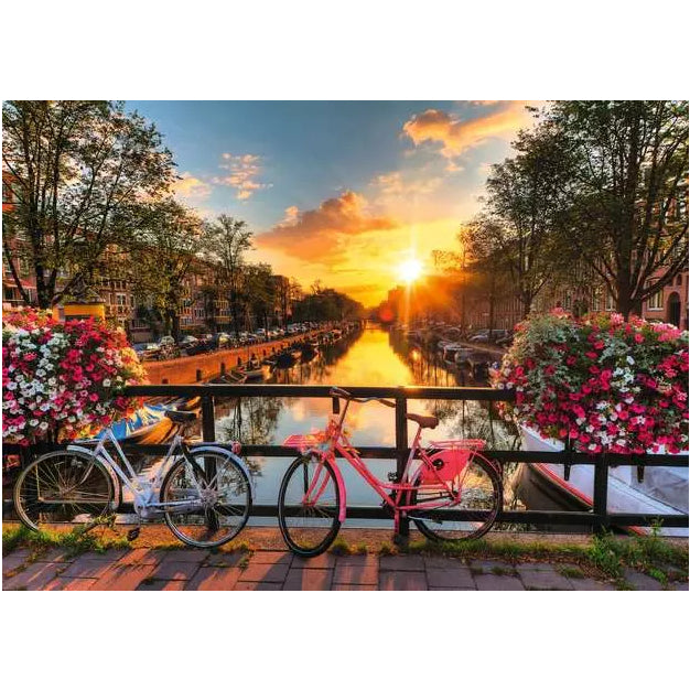 Bicycles Of Amsterdam Jigsaw - 1000 Pieces
