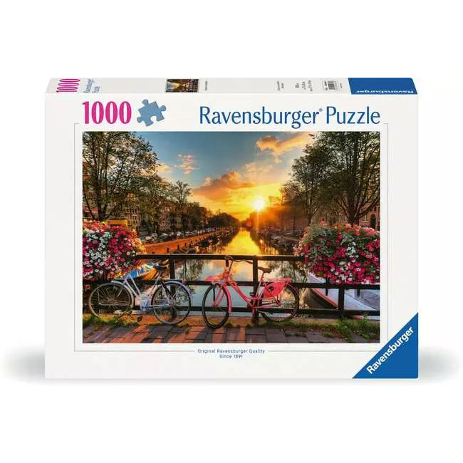 Bicycles Of Amsterdam Jigsaw - 1000 Pieces