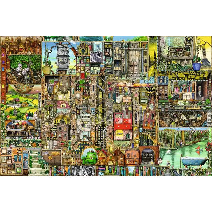 Bizarre Town Jigsaw - 5000 Pieces