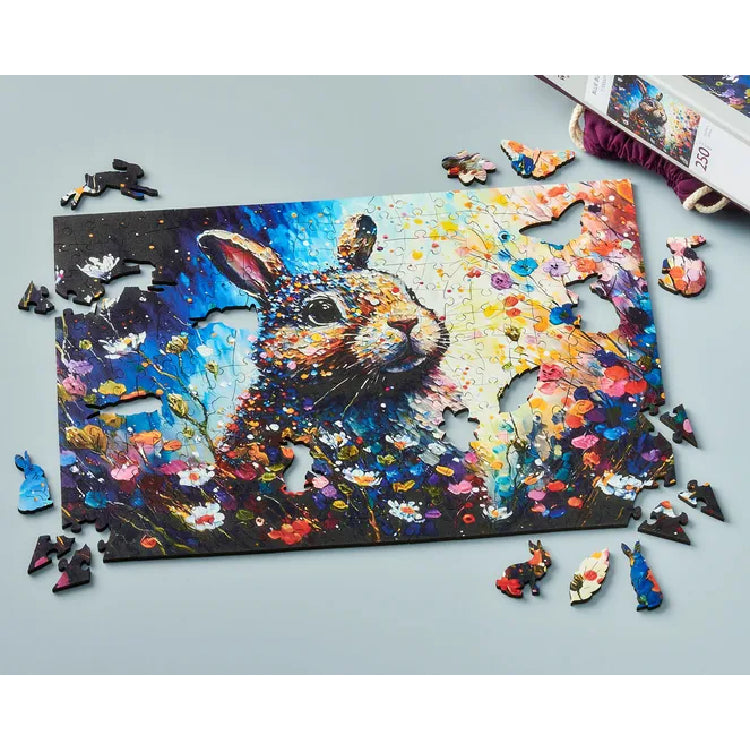 Blue Bunny Jigsaw Puzzle