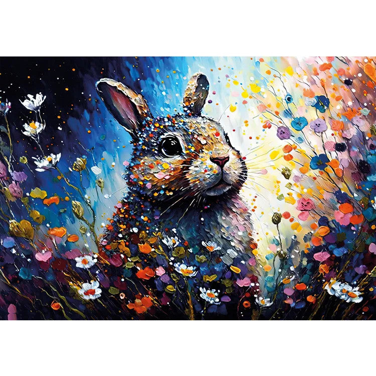 Blue Bunny Jigsaw Puzzle