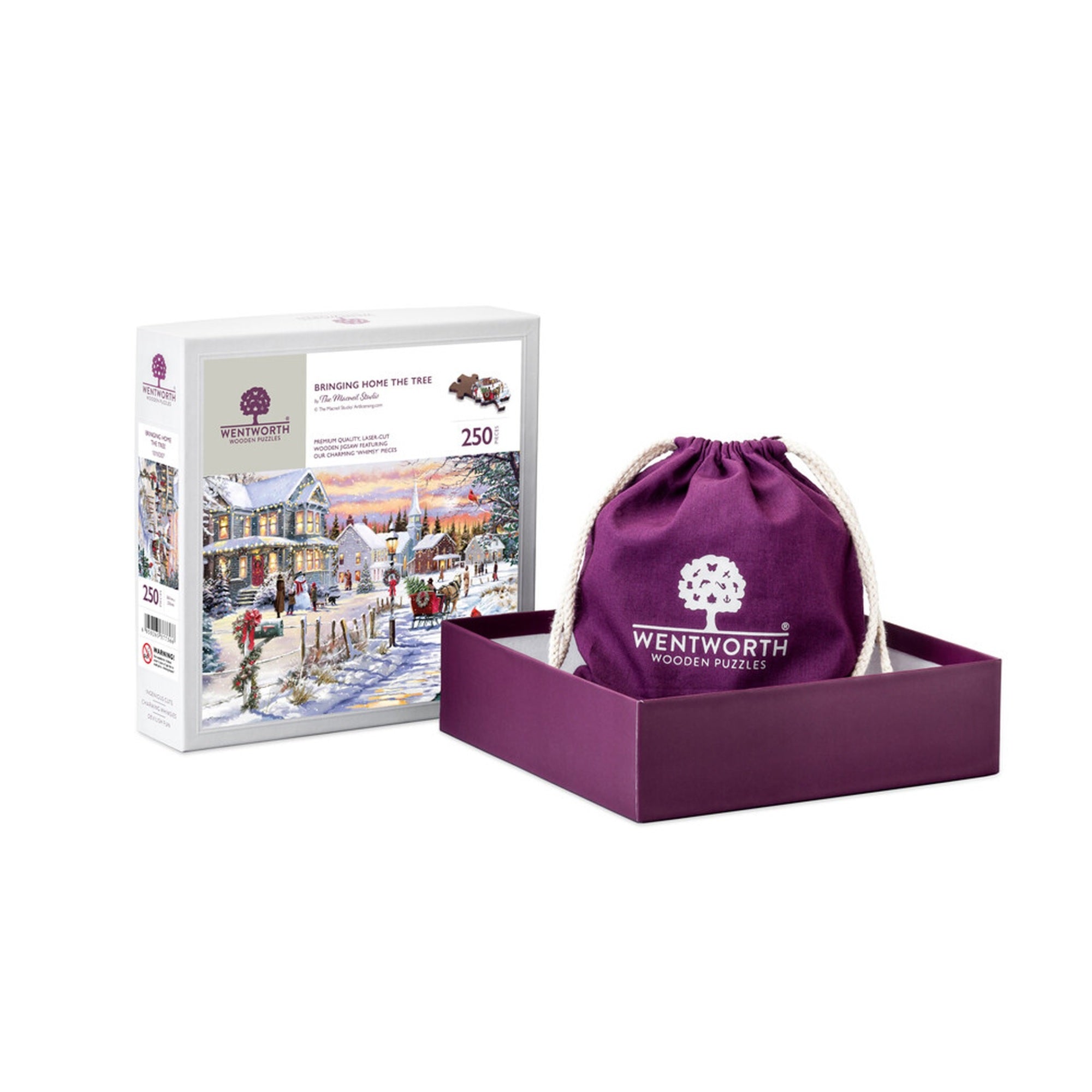 Bringing Home The Tree Jigsaw Puzzle