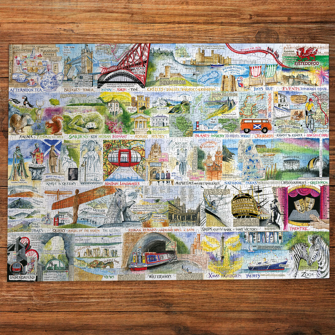 British & Brilliant Jigsaw - 1000 Pieces