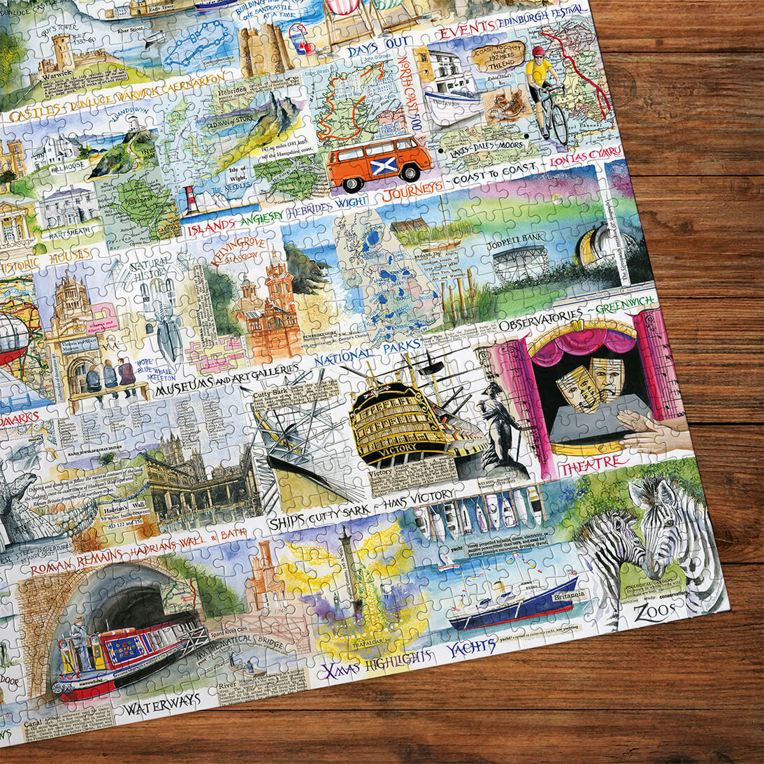British & Brilliant Jigsaw - 1000 Pieces