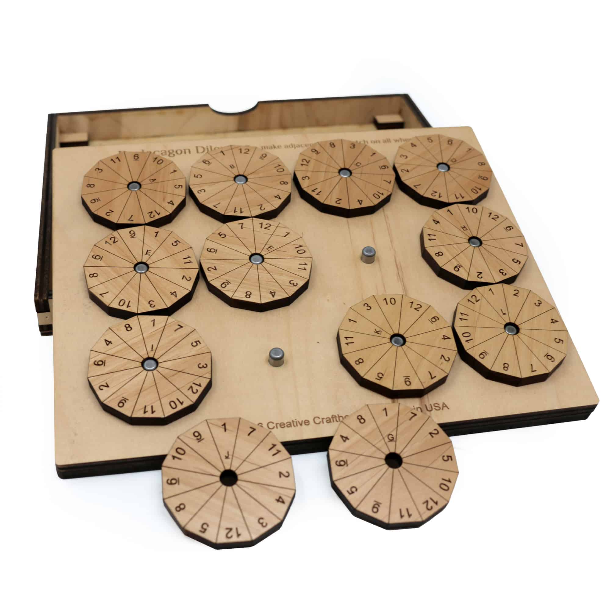 Dodecagon Dilemma Puzzle