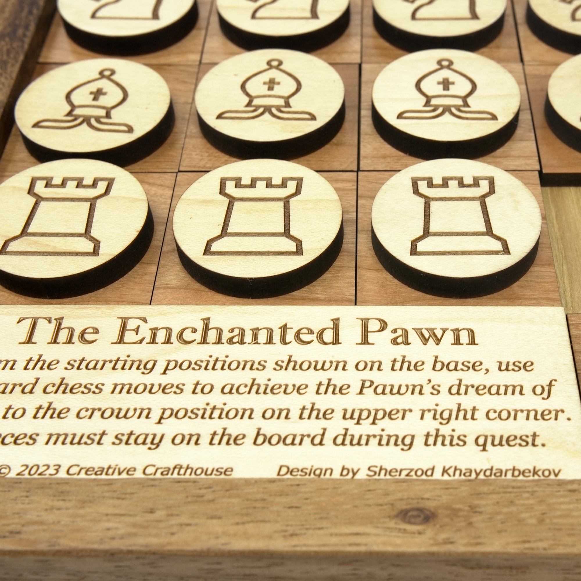 Enchanted Pawn Chess Puzzle
