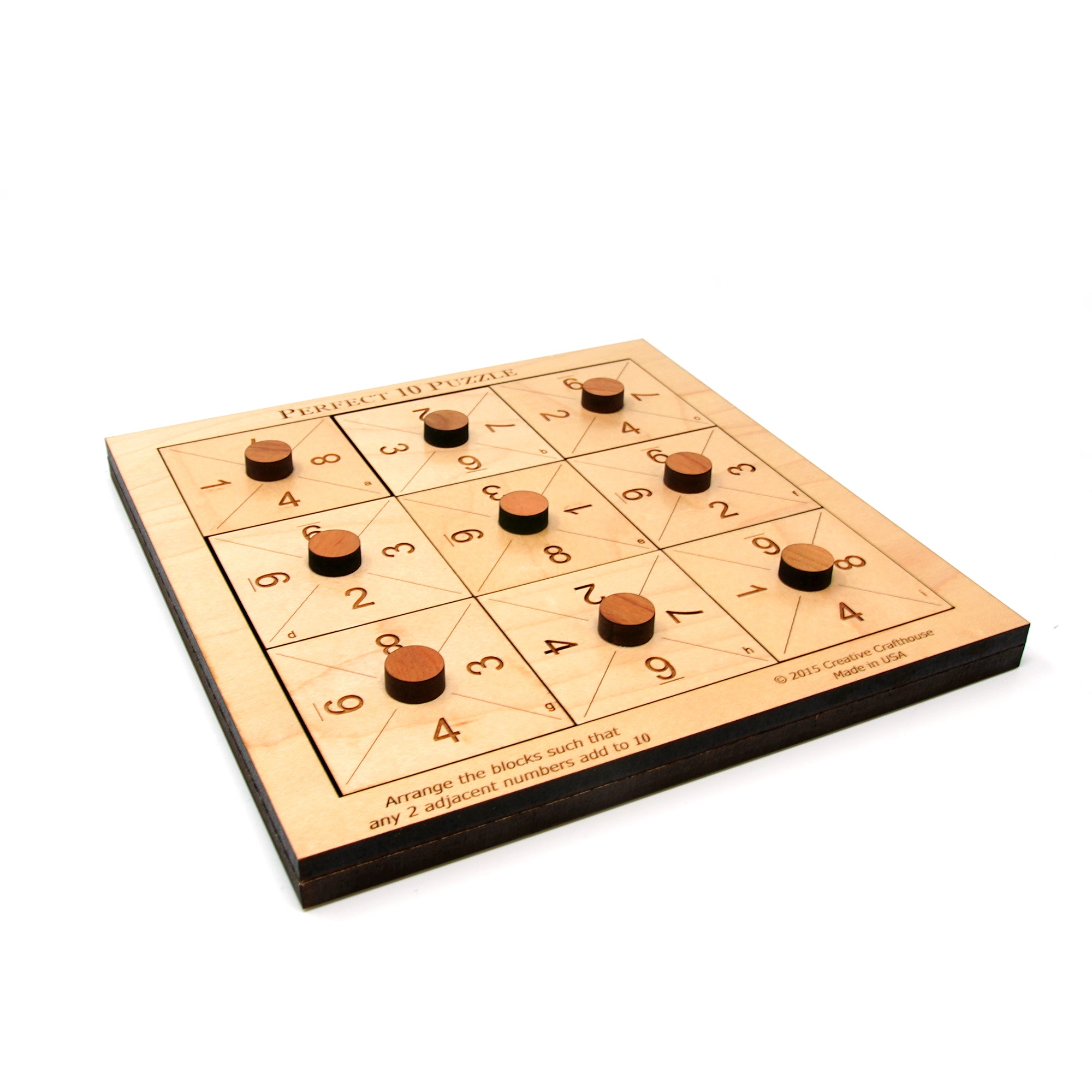 Perfect 10 Wooden Puzzle