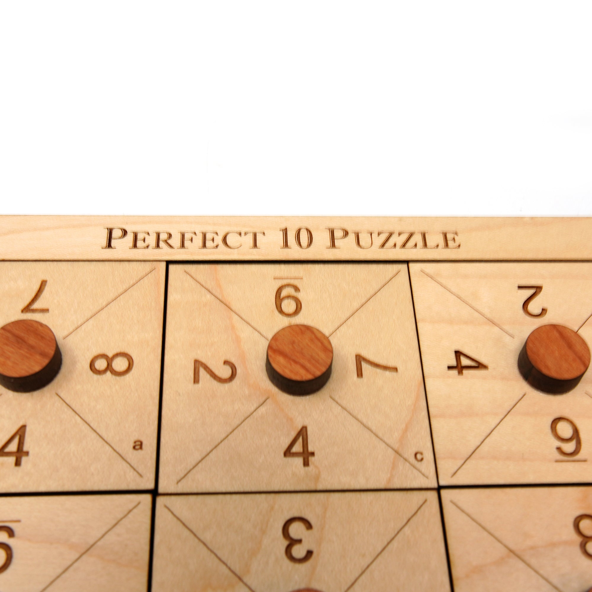 Perfect 10 Wooden Puzzle