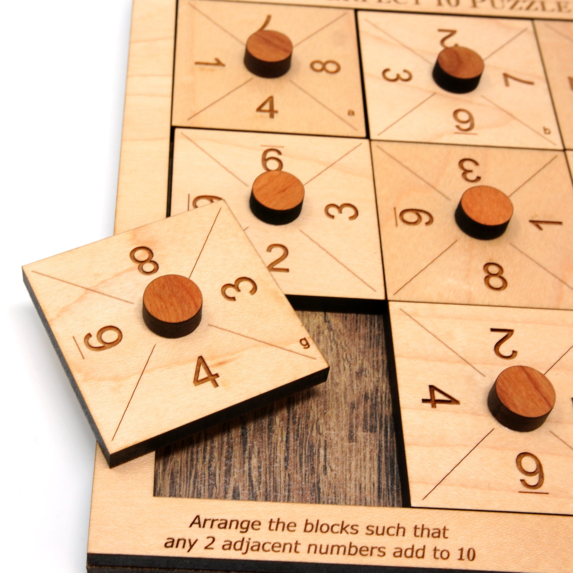 Perfect 10 Wooden Puzzle