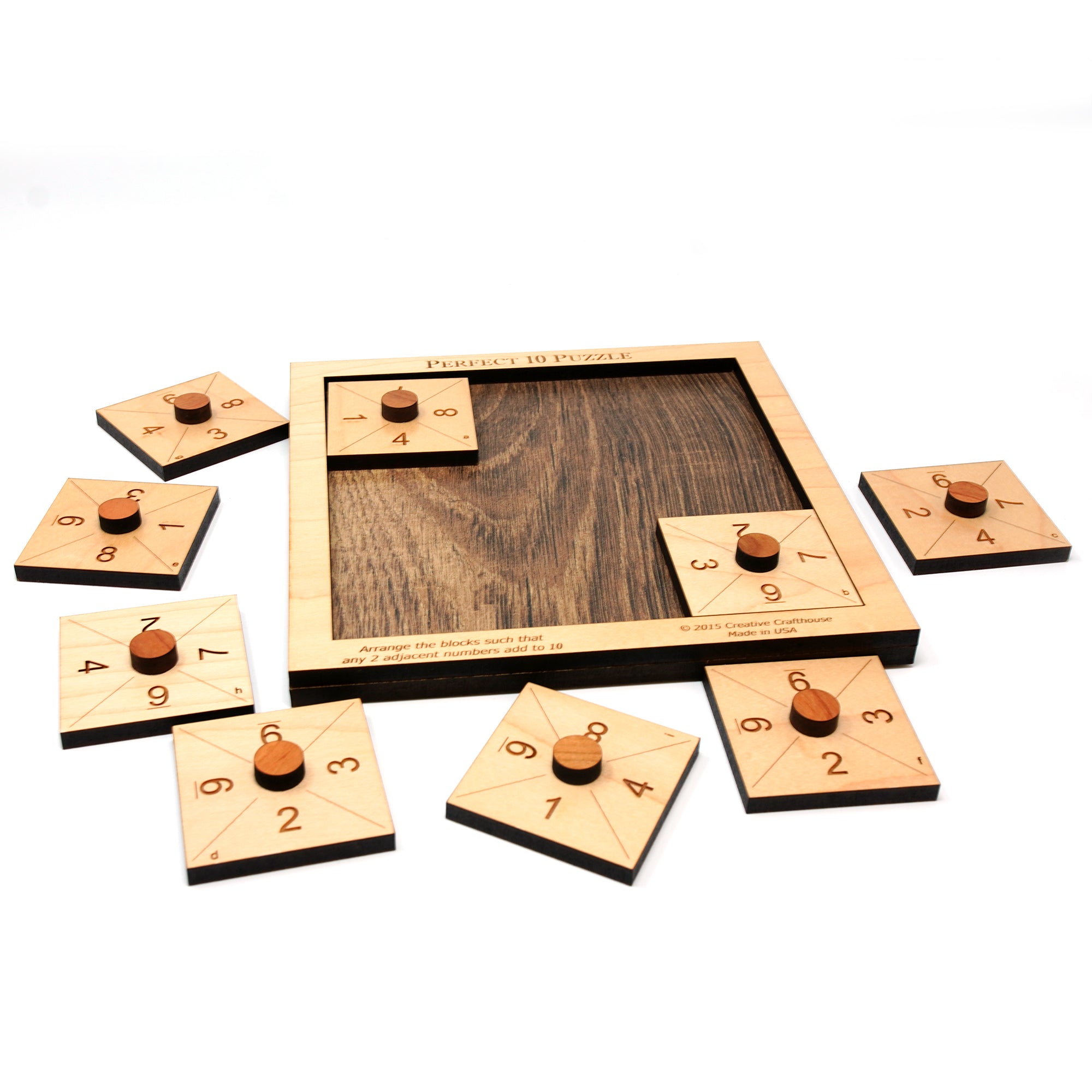 Perfect 10 Wooden Puzzle
