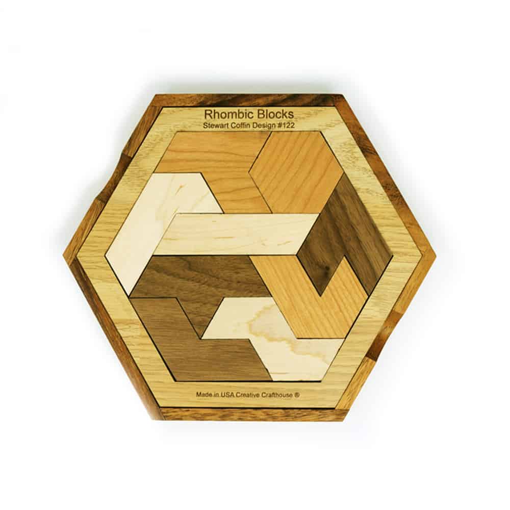 Rhombic Blocks Puzzle