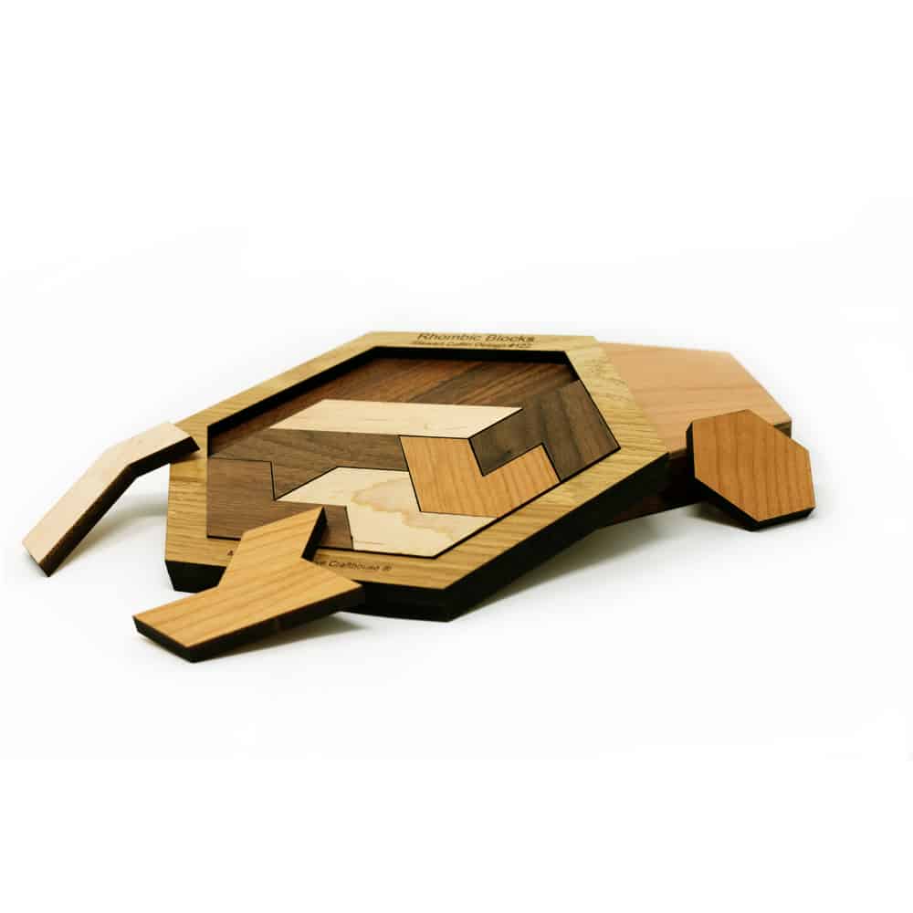 Rhombic Blocks Puzzle