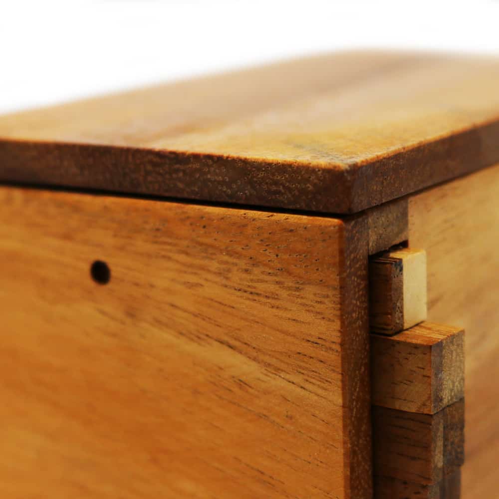 Secret Lock Box - Premium Rubberwood