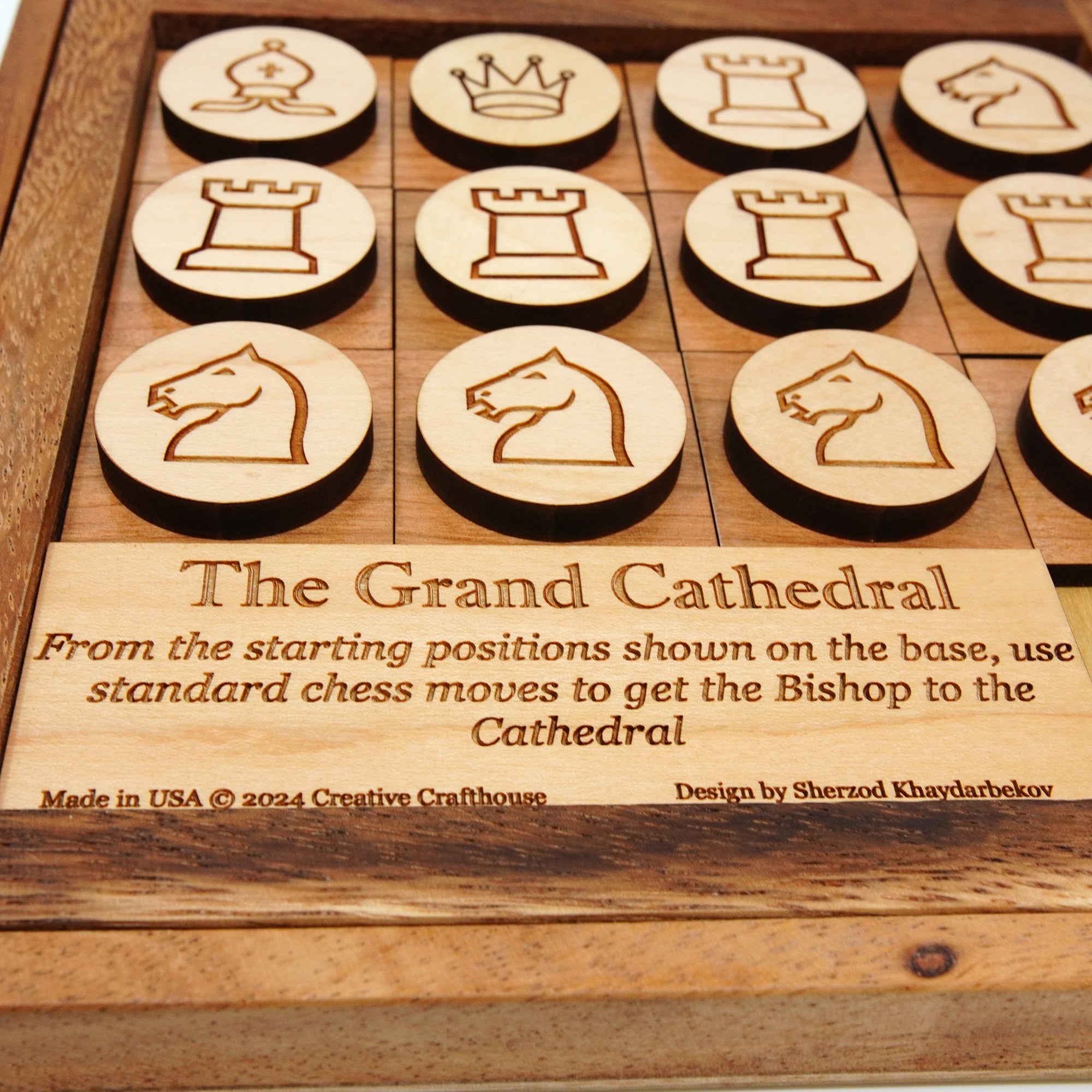 Grand Cathedral Chess Puzzle