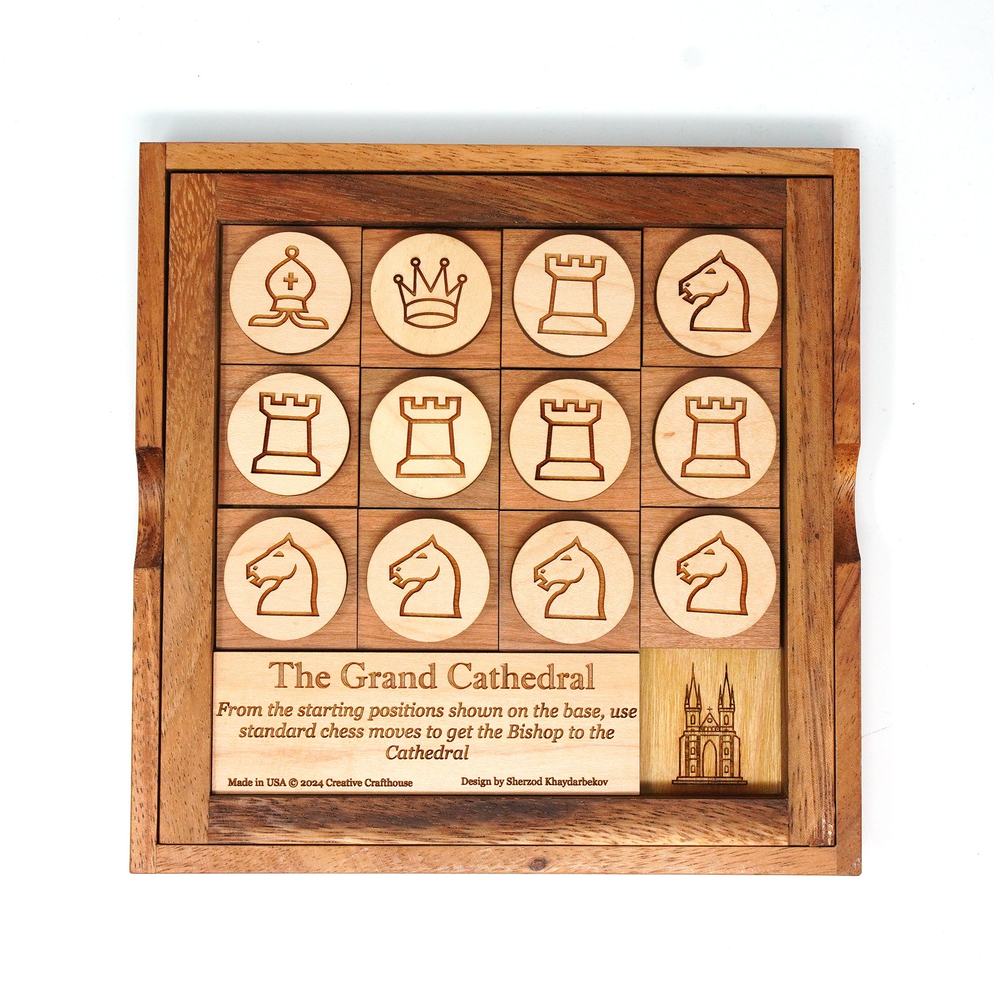 Grand Cathedral Chess Puzzle