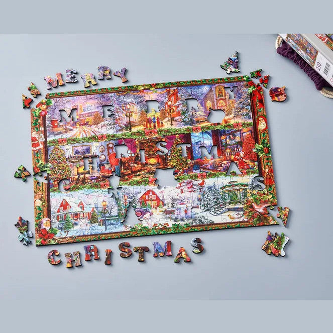 Christmas Frame Jigsaw Puzzle