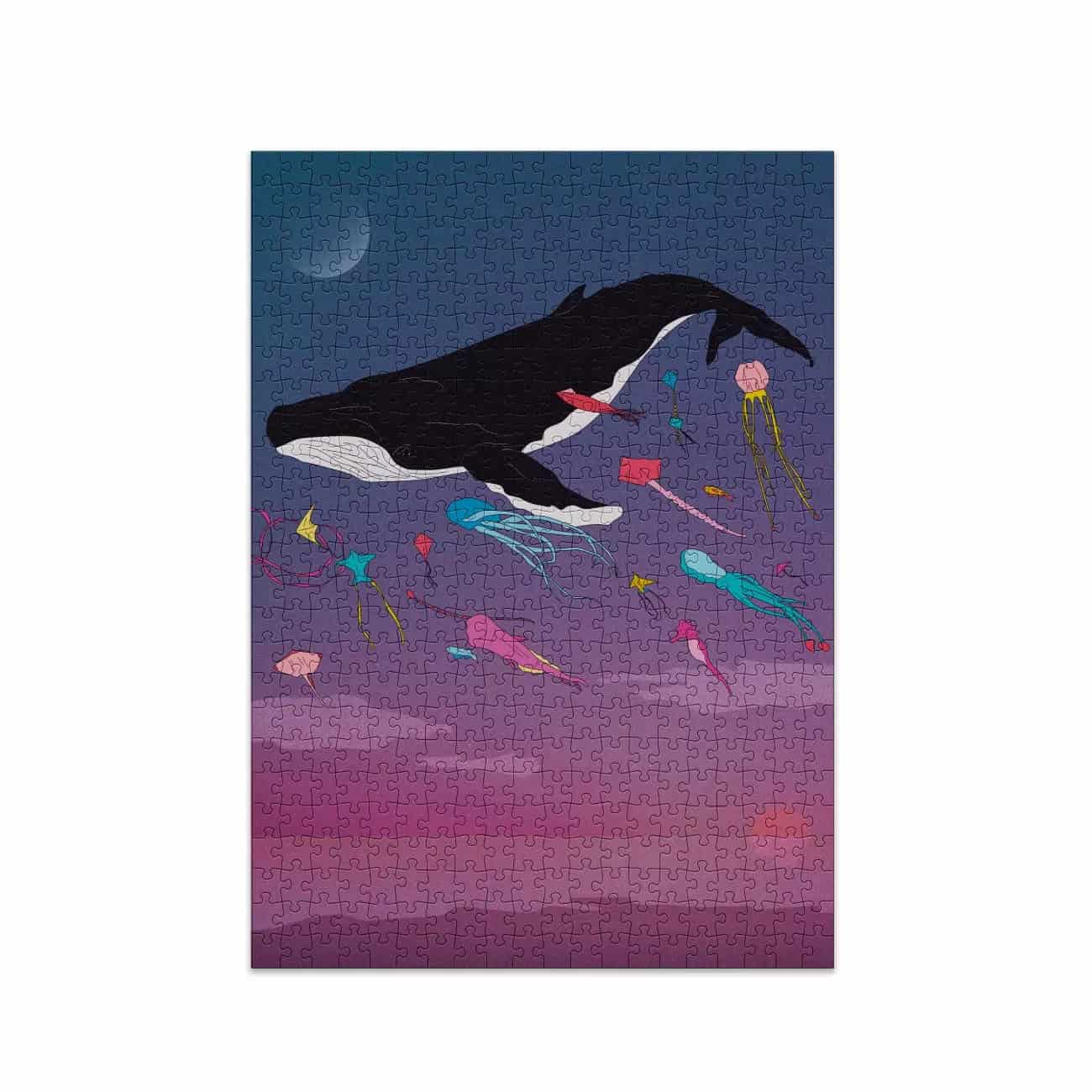 Whale Jigsaw - 500 pieces