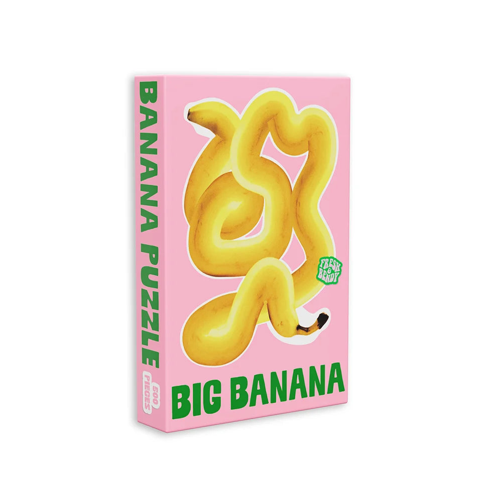 Big Bendy Banana Shaped Jigsaw - 500 Pieces