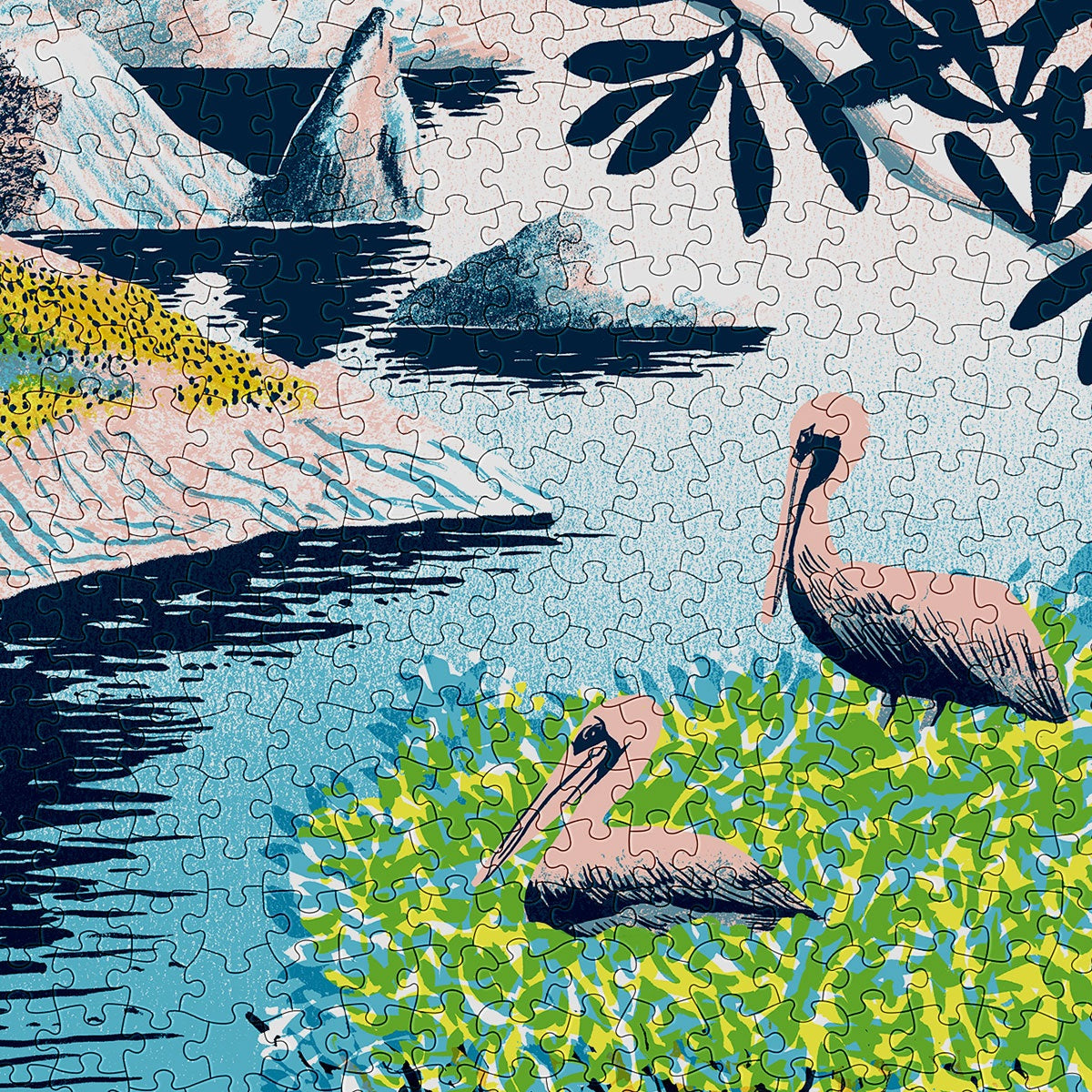 Pelicans Jigsaw Puzzle - 1000 Pieces