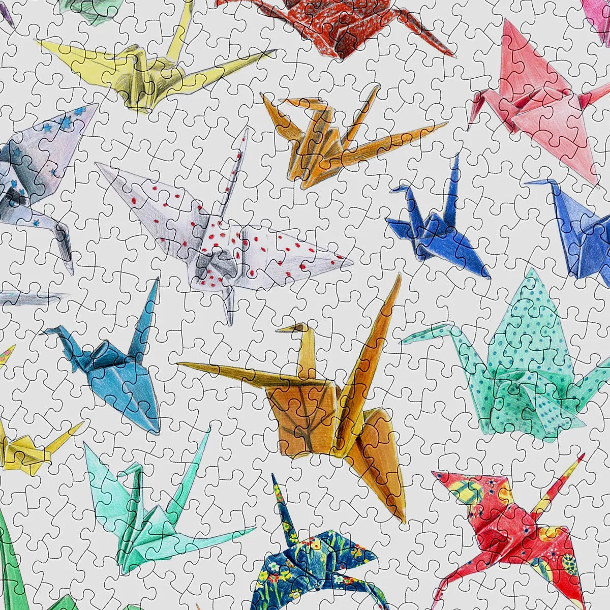 Cranes Jigsaw Puzzle - 1000 Pieces