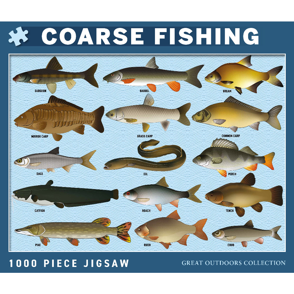 Coarse Fishing Jigsaw - 1000 Pieces