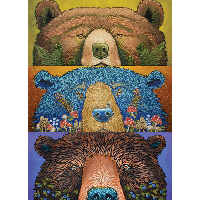 Bear Eyes: Harvest Jigsaw - 500 Pieces