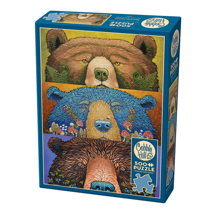 Bear Eyes: Harvest Jigsaw - 500 Pieces