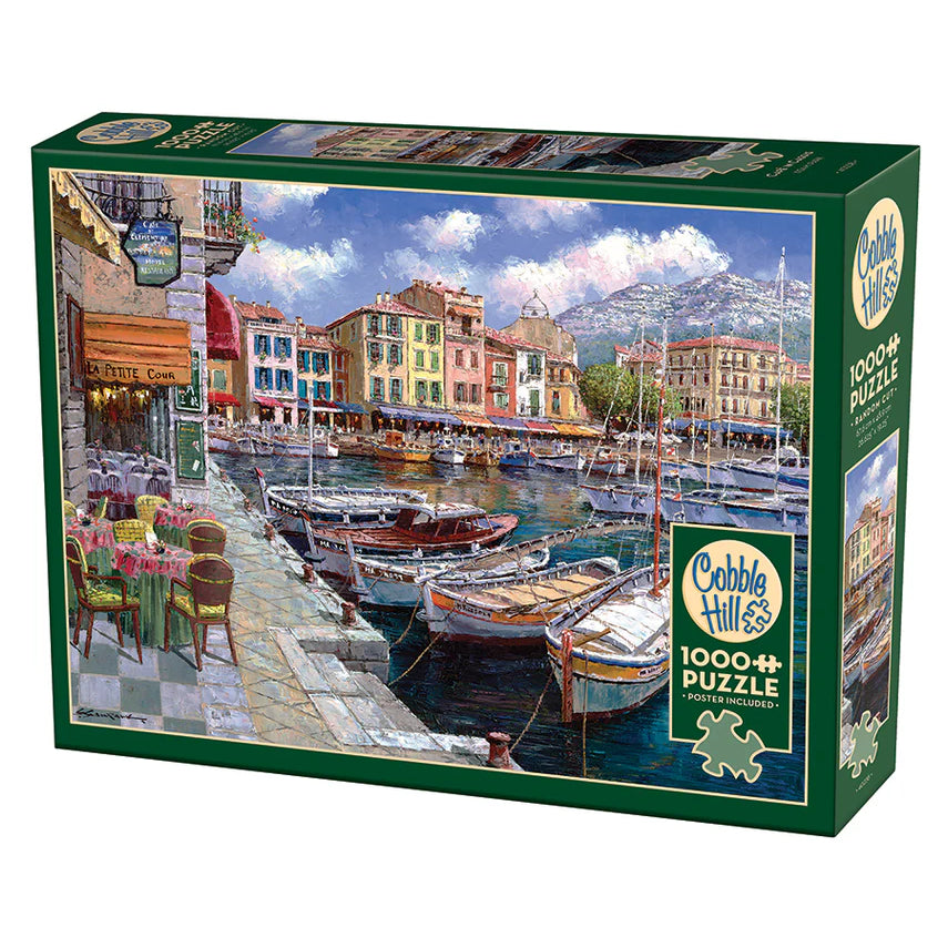 Cafe In Cassis Jigsaw - 1000 Pieces