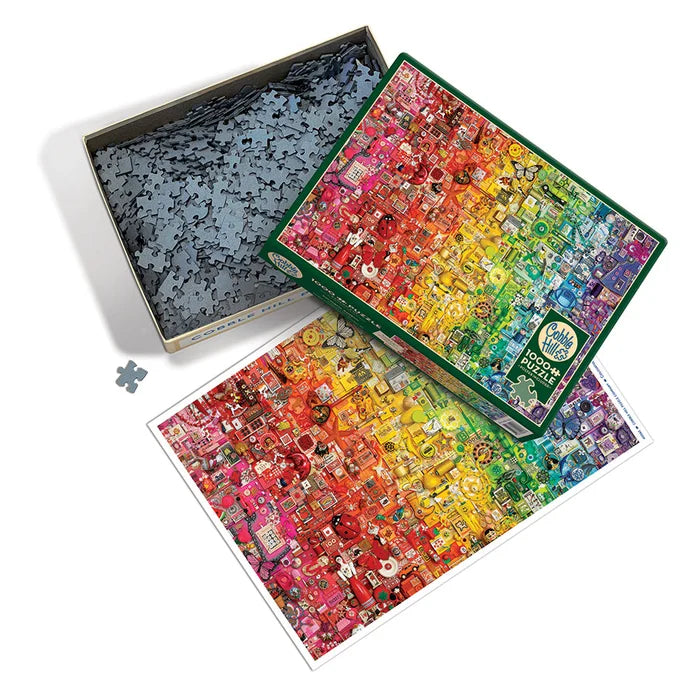 Colourful Rainbow Jigsaw - 1000 Pieces