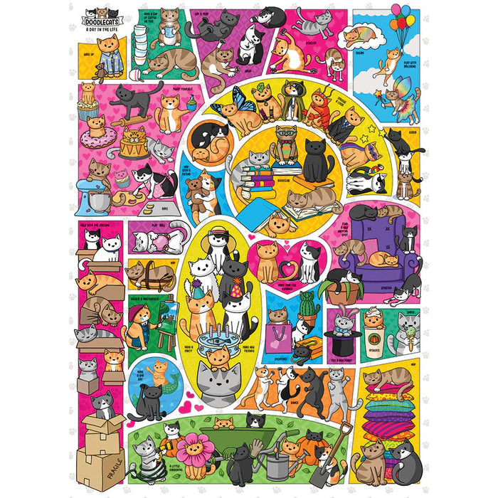 Doodlecats Jigsaw - 1000 Pieces