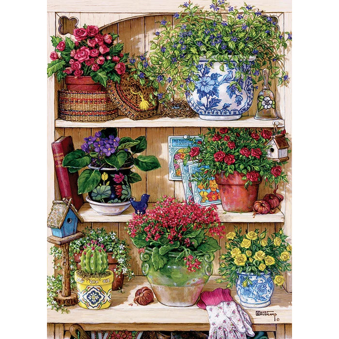 Flower Cupboard Jigsaw - 500 Pieces