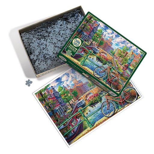 Amsterdam Canal Jigsaw - 1000 Pieces