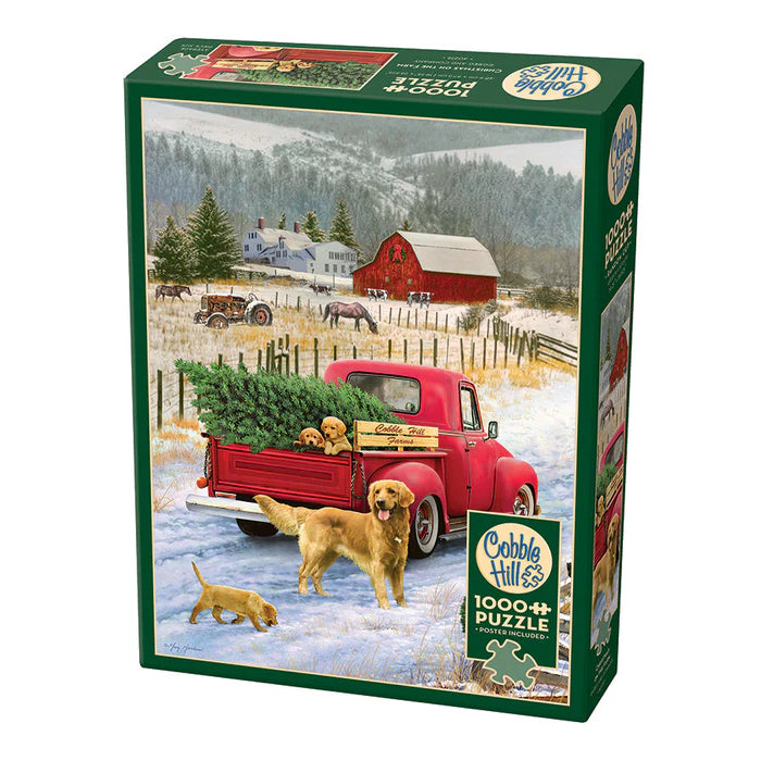 Christmas On The Farm Jigsaw - 1000 Pieces