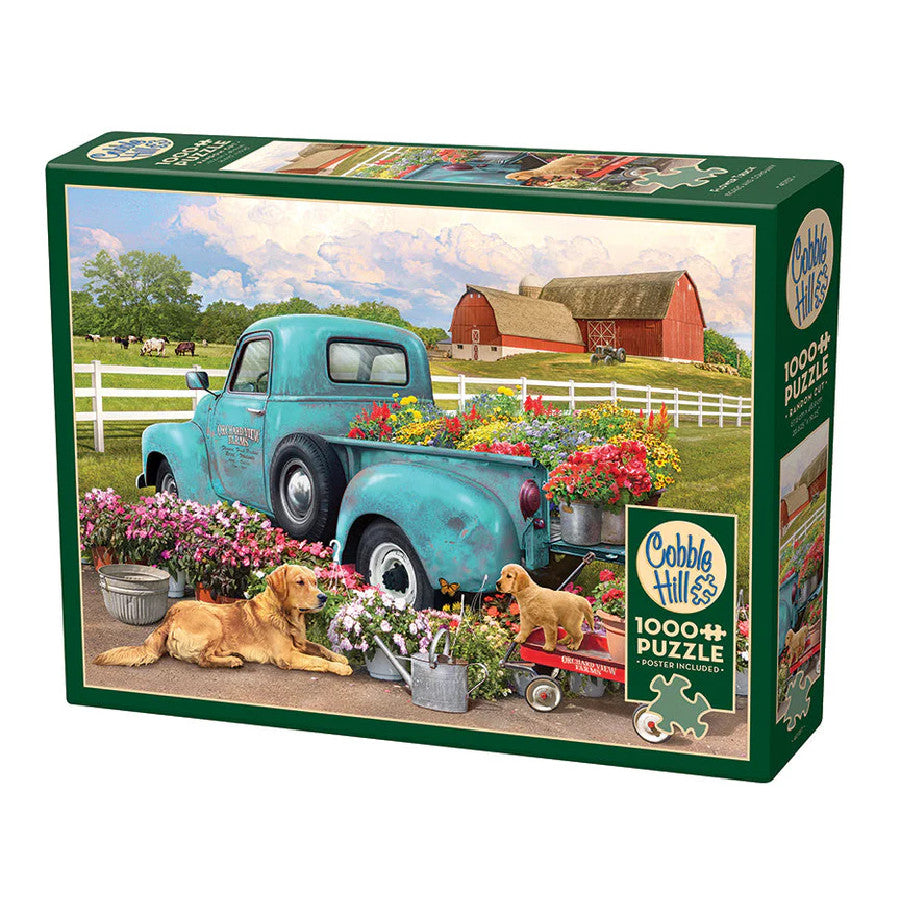 Flower Truck Jigsaw - 1000 Pieces