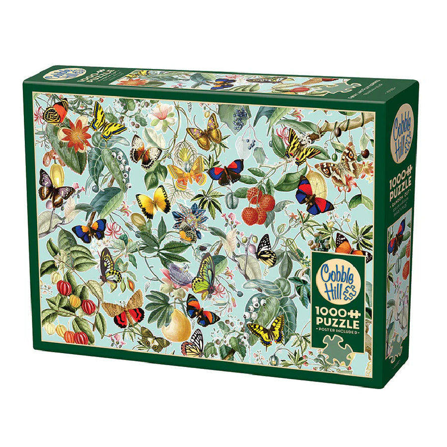 Fruit And Flutterbies Jigsaw - 1000 Pieces