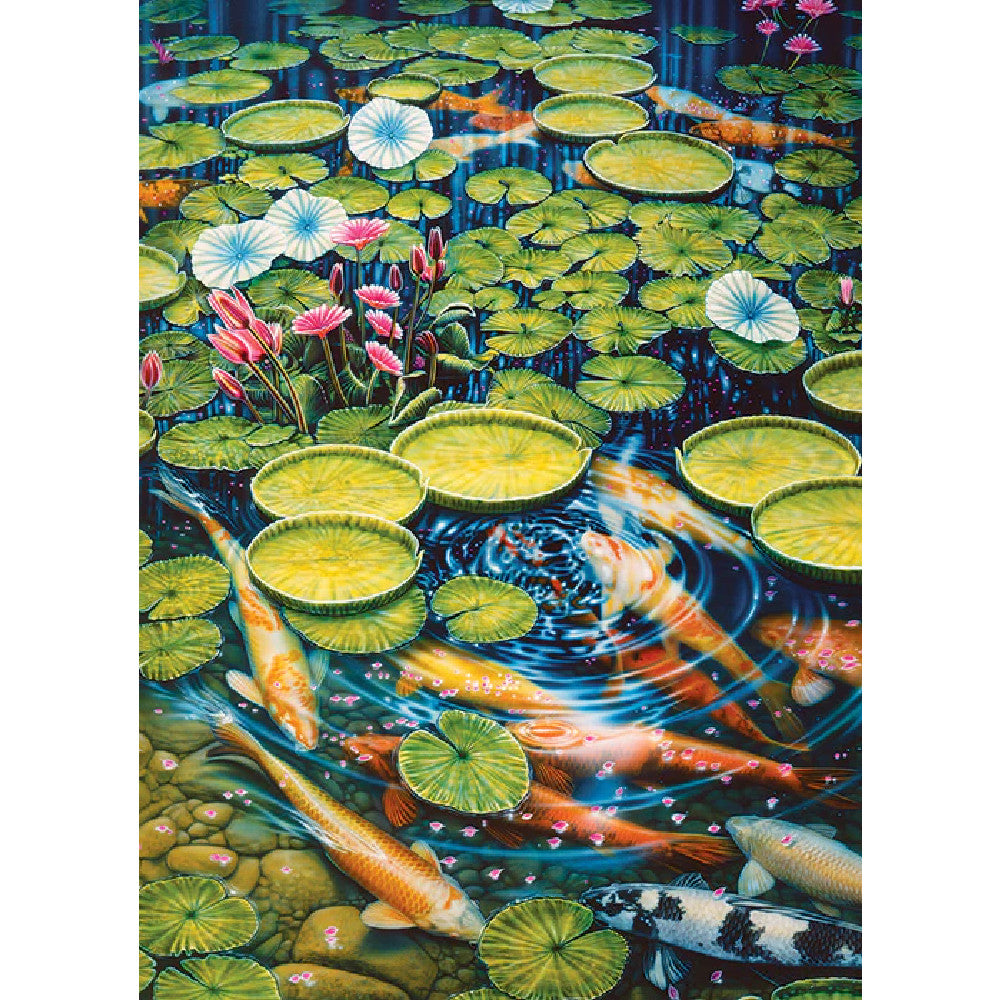 Koi Pond Jigsaw - 1000 Pieces