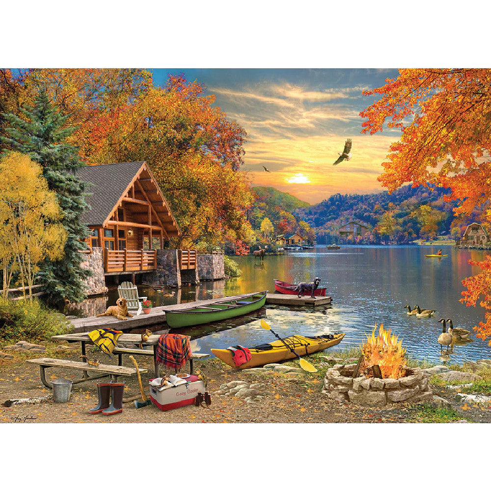Lakeside Retreat Jigsaw - 1000 Pieces