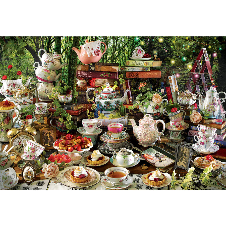 Mad Hatter's Tea Party Jigsaw - 2000 Pieces