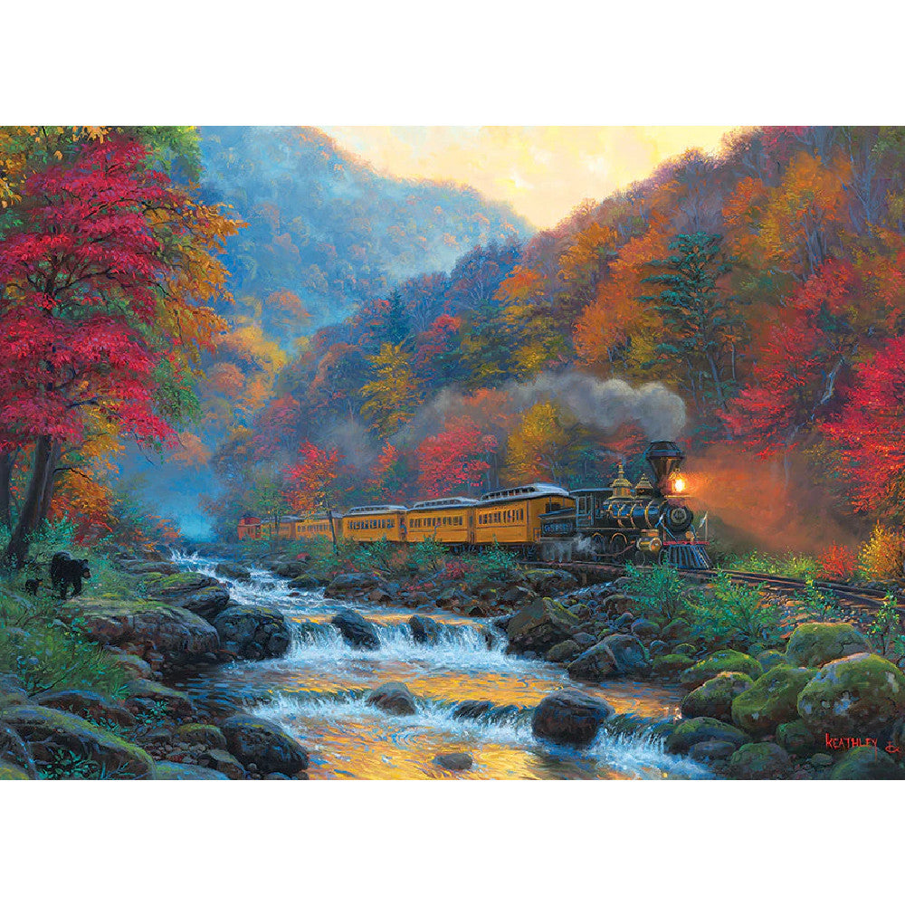 Smoky Train Jigsaw - 1000 Pieces