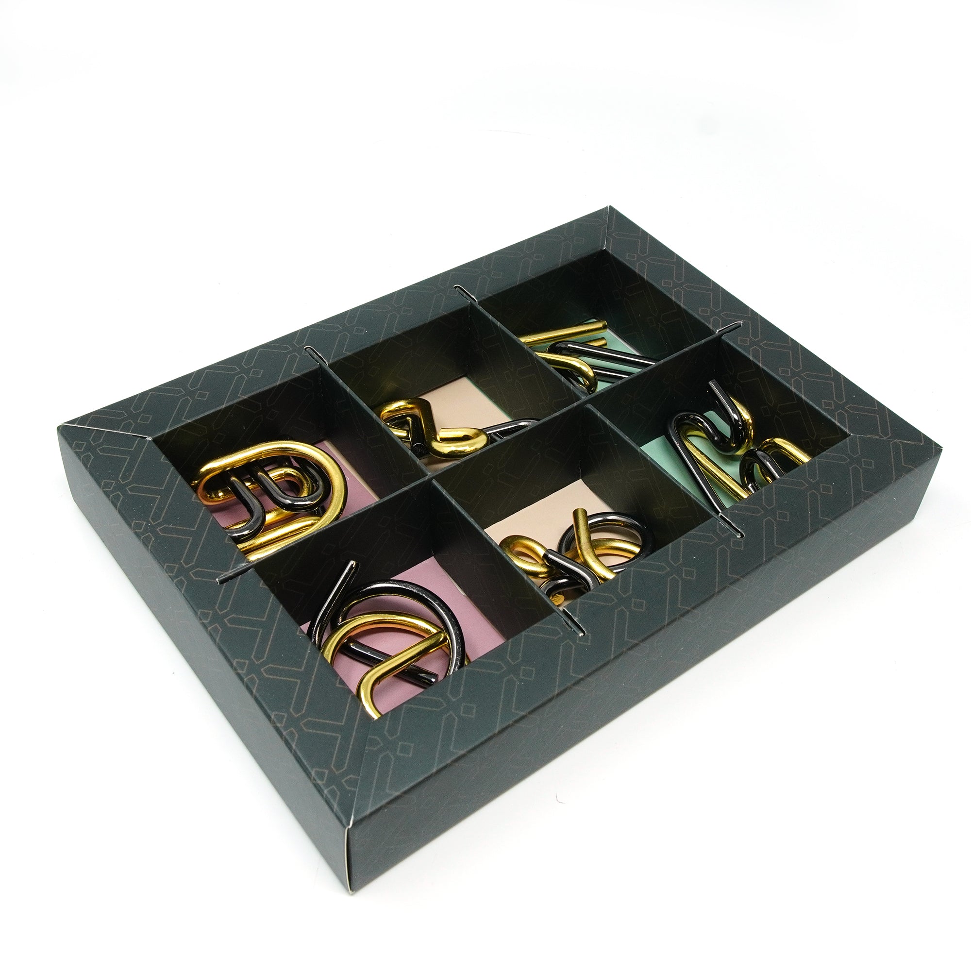 Classic Metal Puzzles - Set of 6